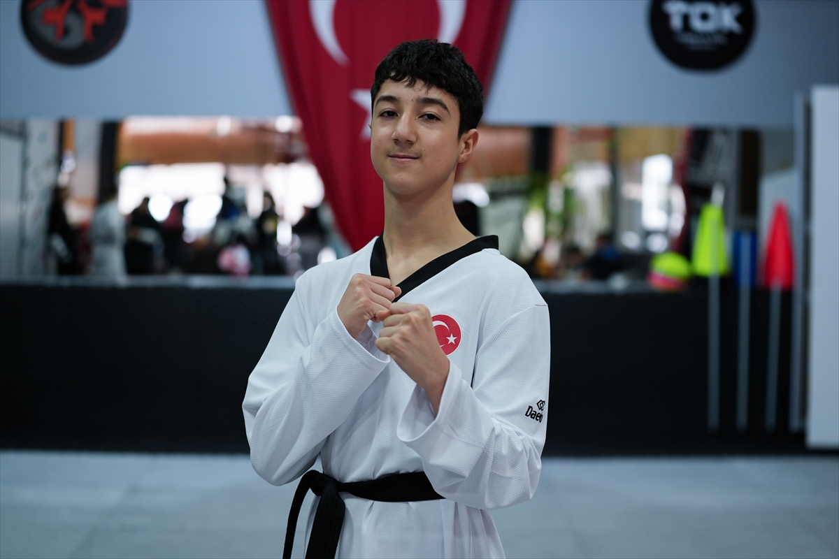 Genç şampiyonun gözü altın madalyada