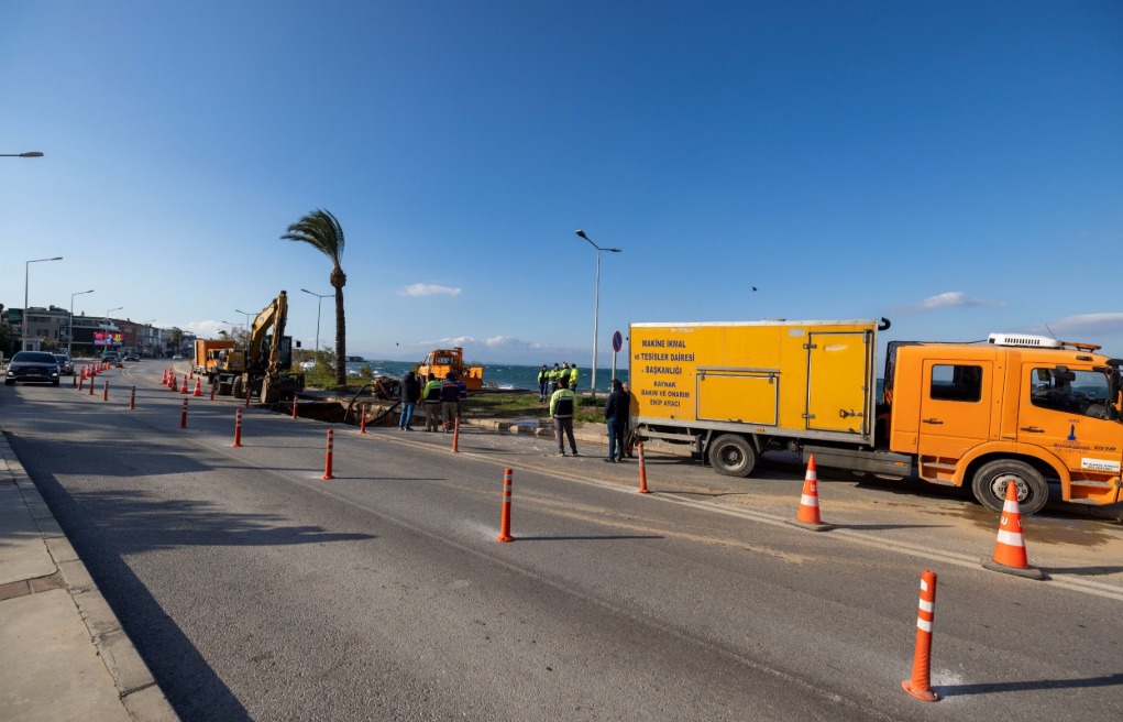 6 metrelik boru değişimiyle sorun çözülüyor