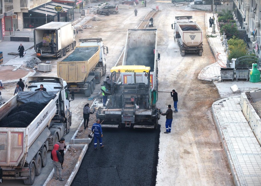 Yeni arterde modern altyapı ve sona yaklaşan çalışmalar