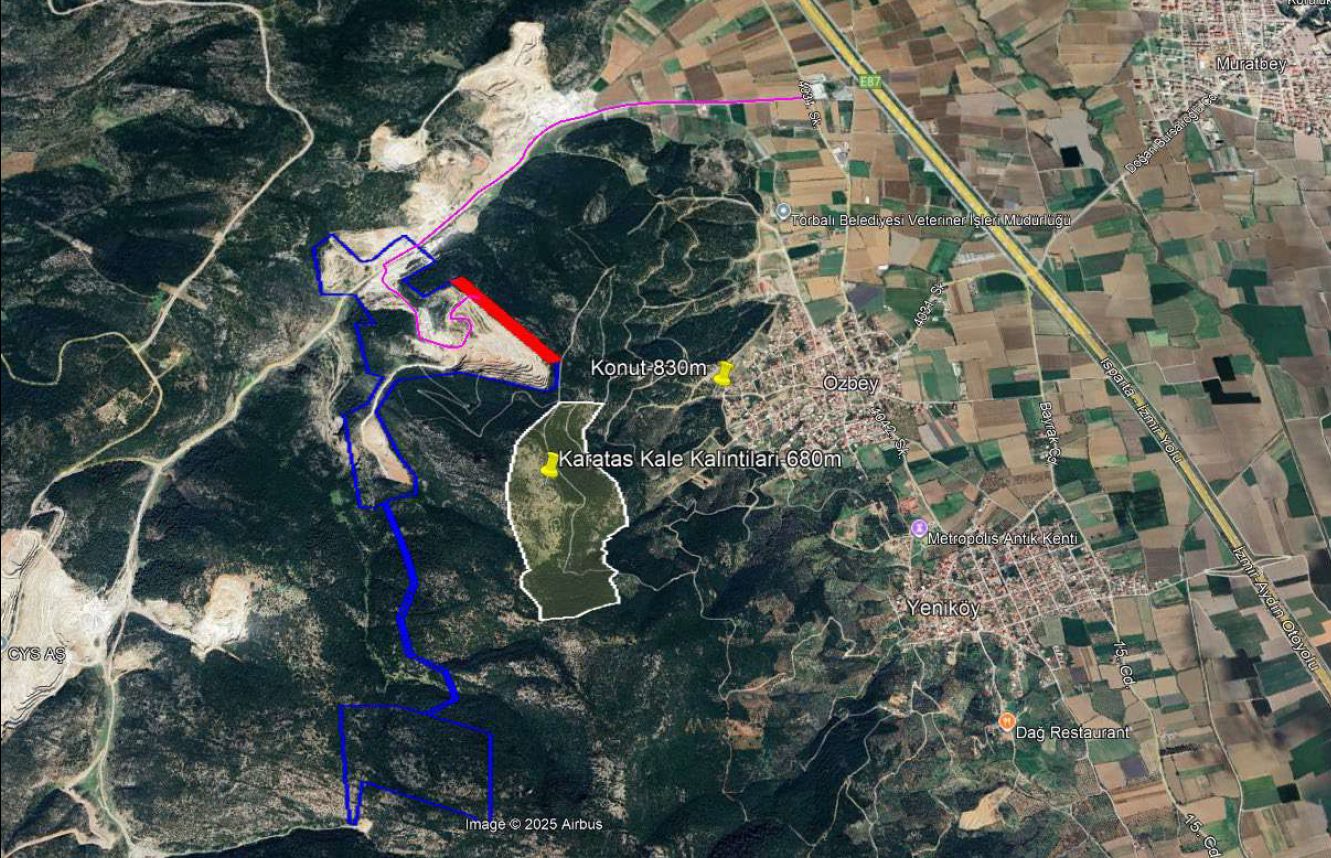 Yerleşim ve tarihi alanlara yakınlık