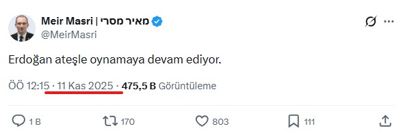 Masri ateşle oynuyor!