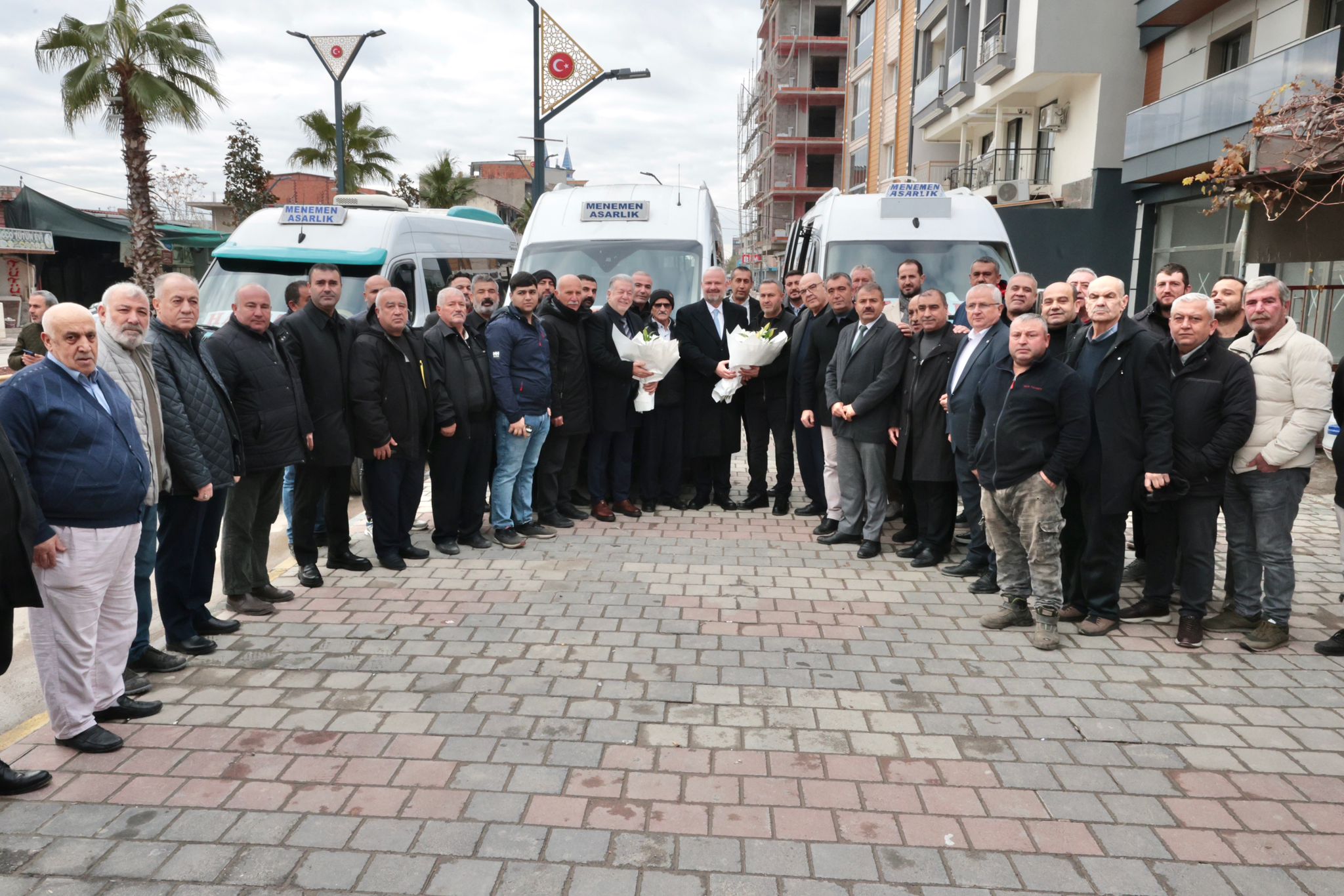 Menemen’de Hastane Hattı Açıldı,1