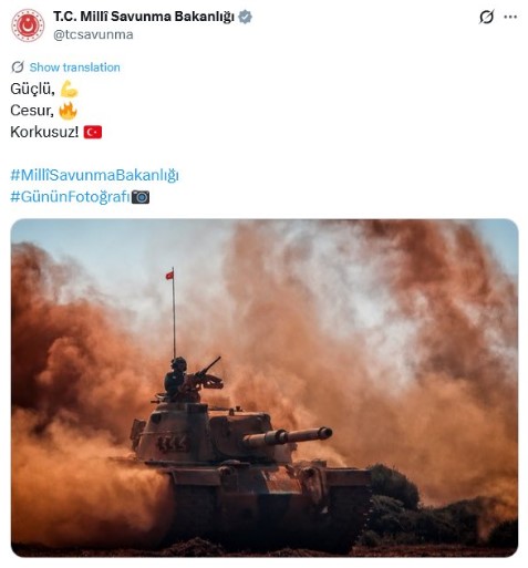 MSB'nin güçlü mesajı