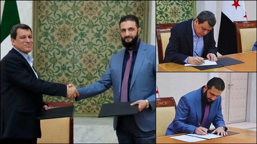 Şara ve Abdi arasında 10 Mart'ta imzalar atılmıştı