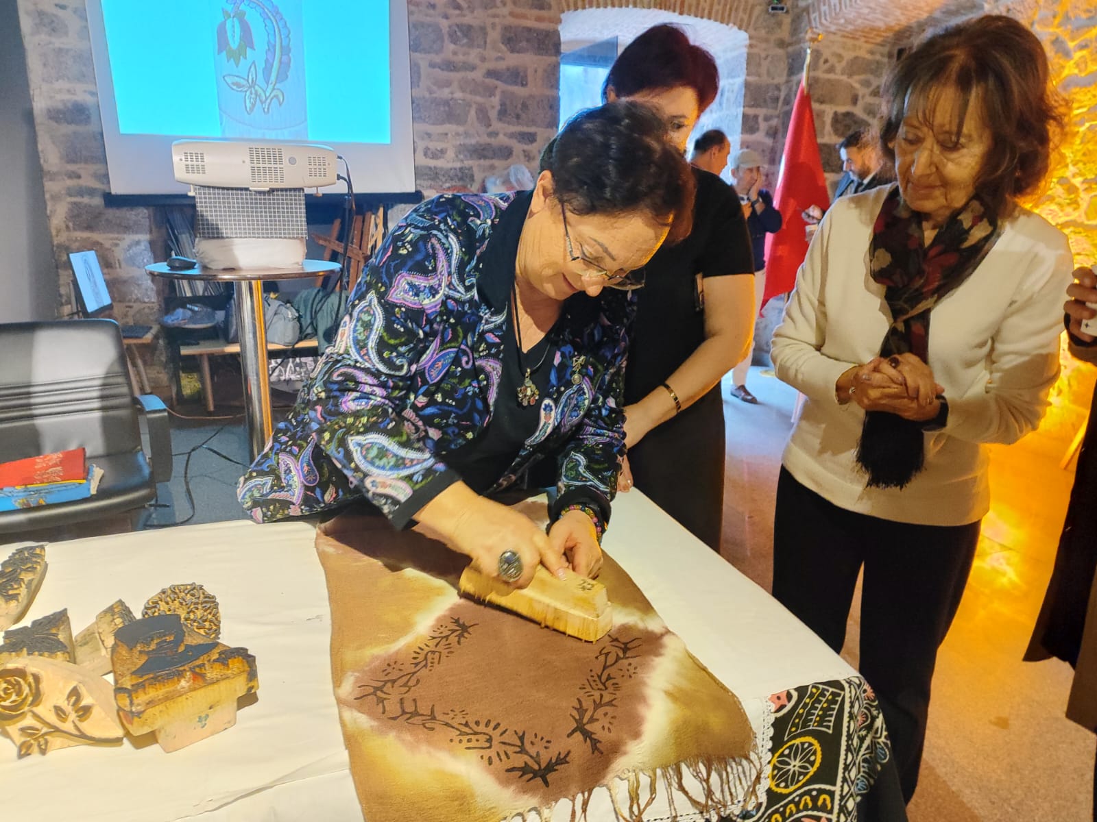 Tokat Yazmacılığı İzmir'de Yeniden Hayat Buluyor Foto (16)