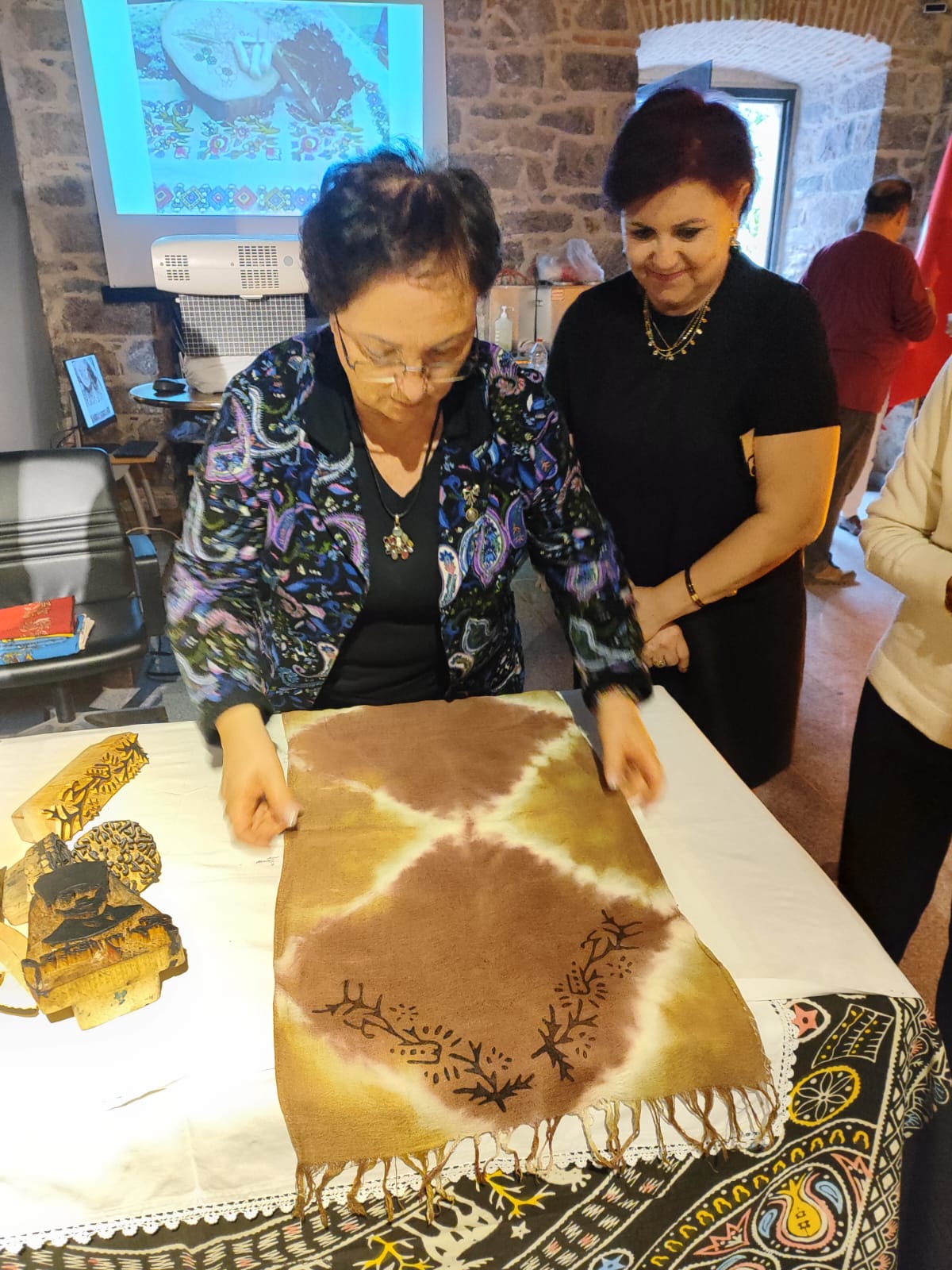 Tokat Yazmacılığı İzmir'de Yeniden Hayat Buluyor Foto (17)