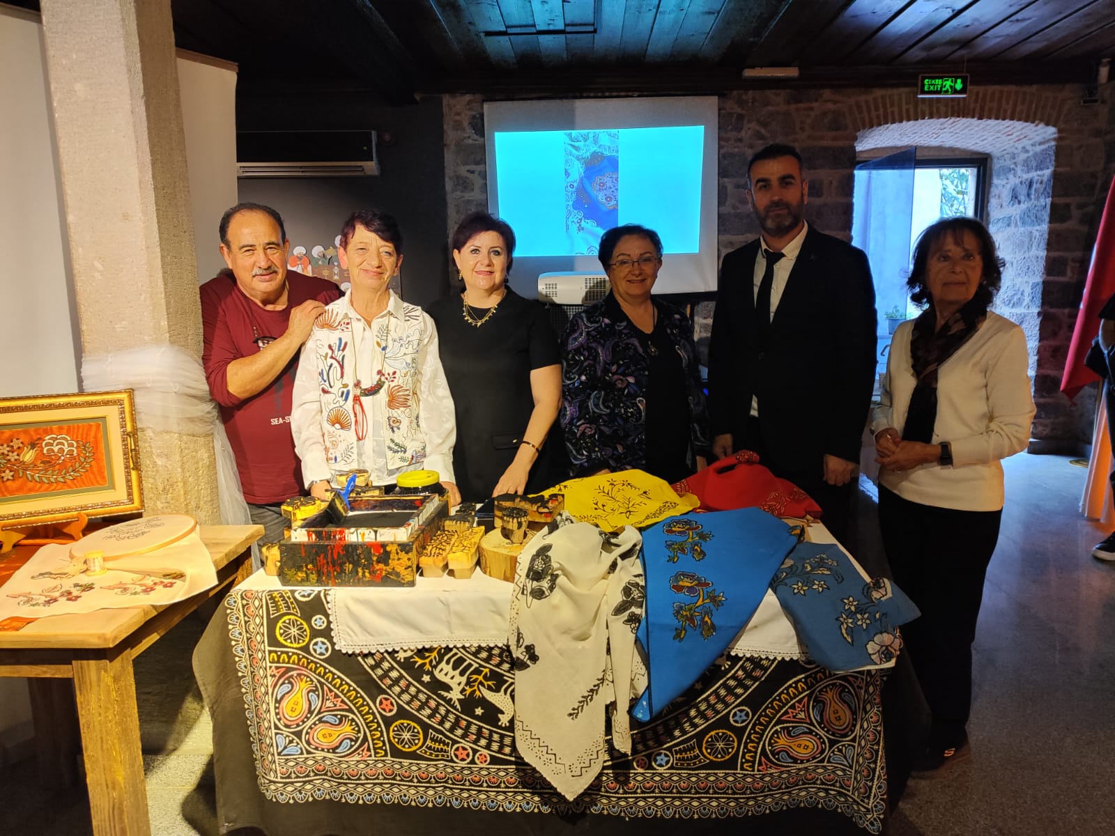 Tokat Yazmacılığı İzmir'de Yeniden Hayat Buluyor Foto (2)