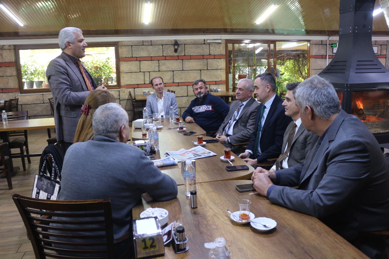 Protokol ve iş dünyası mesai arasında bir araya geldi
