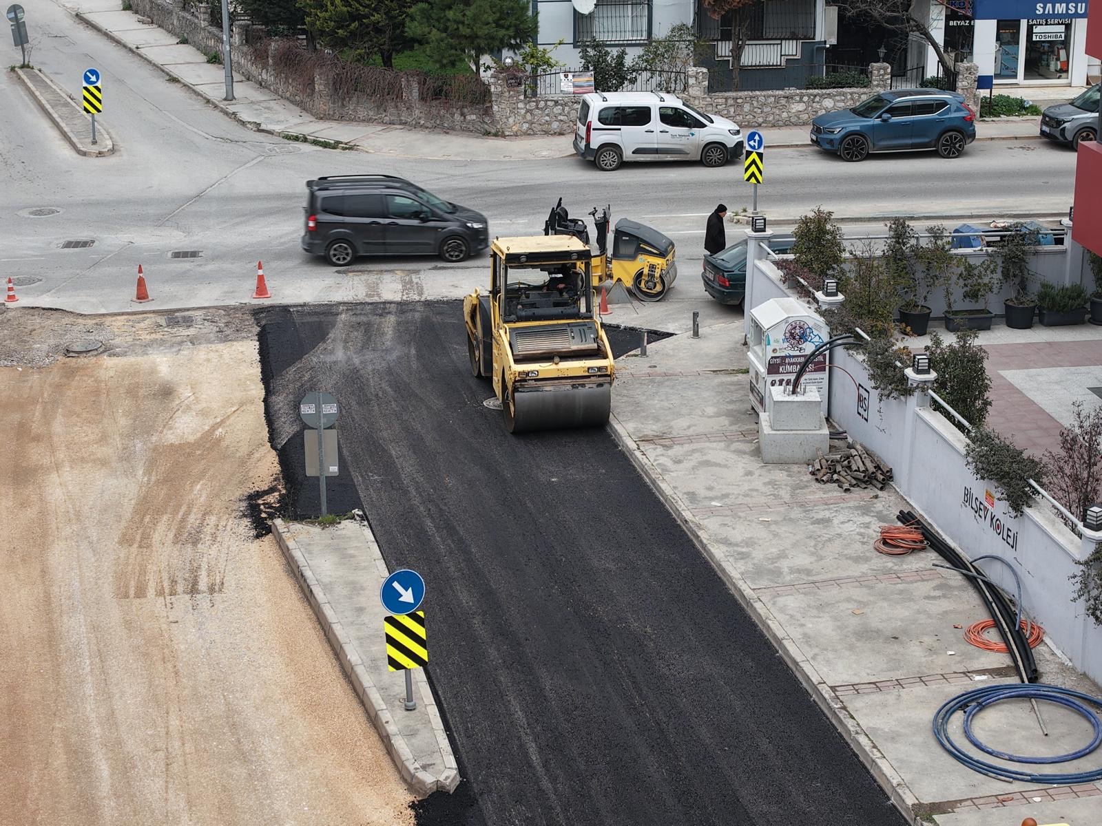 Buca Çamlıkule’de Riskli Yol Yeniden Yapıldı2