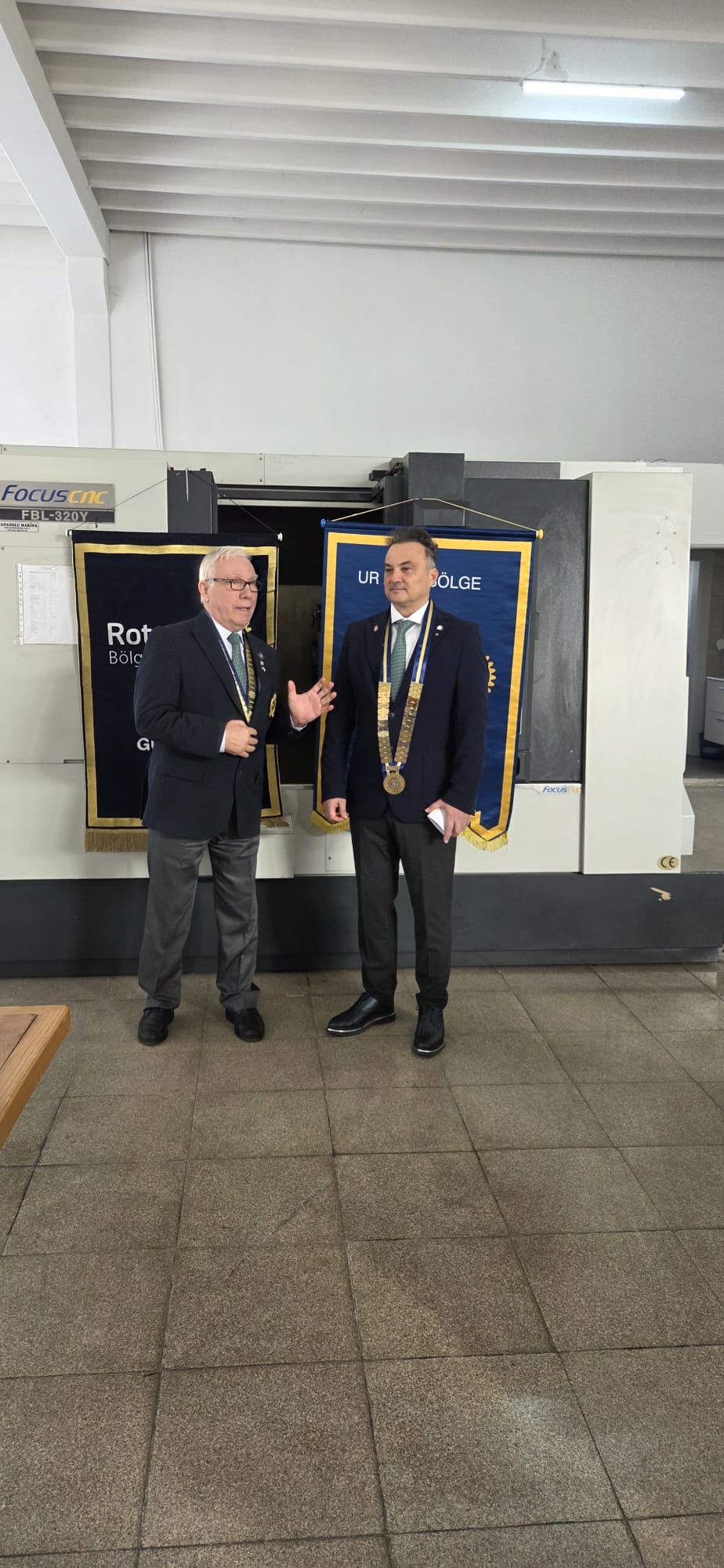 Çiğli Rotary Kulübü’nden Topluma Umut Olan Proje Foto (4) Ur Bölge 2440 Federasyon Bşk. Adnan Sözeri Çiğli Rk Bşk. Mehmet Ali Yontan