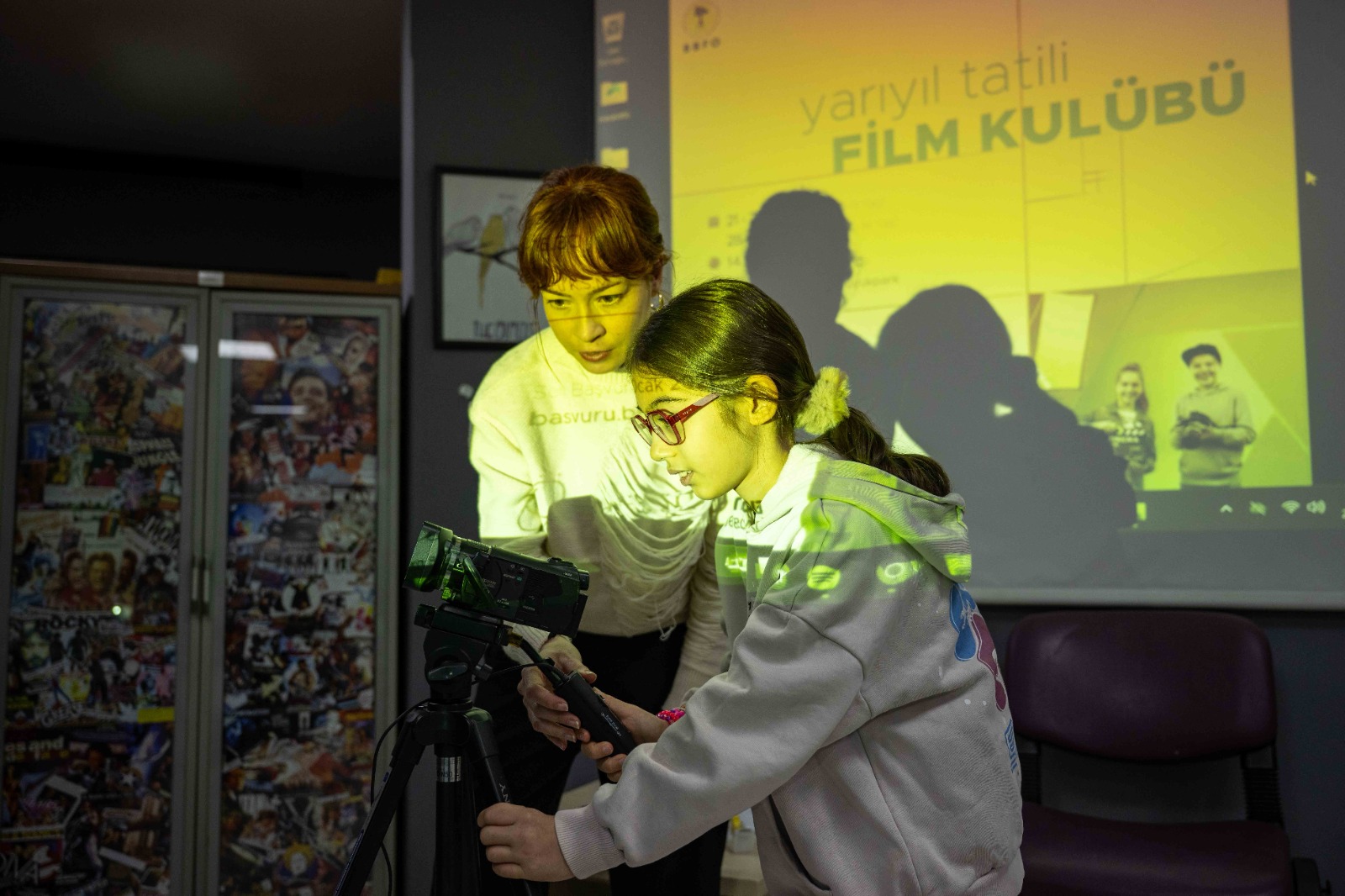 Bornova’da sömestir sanatla renkleniyor: Genç yetenekler kamera arkasında