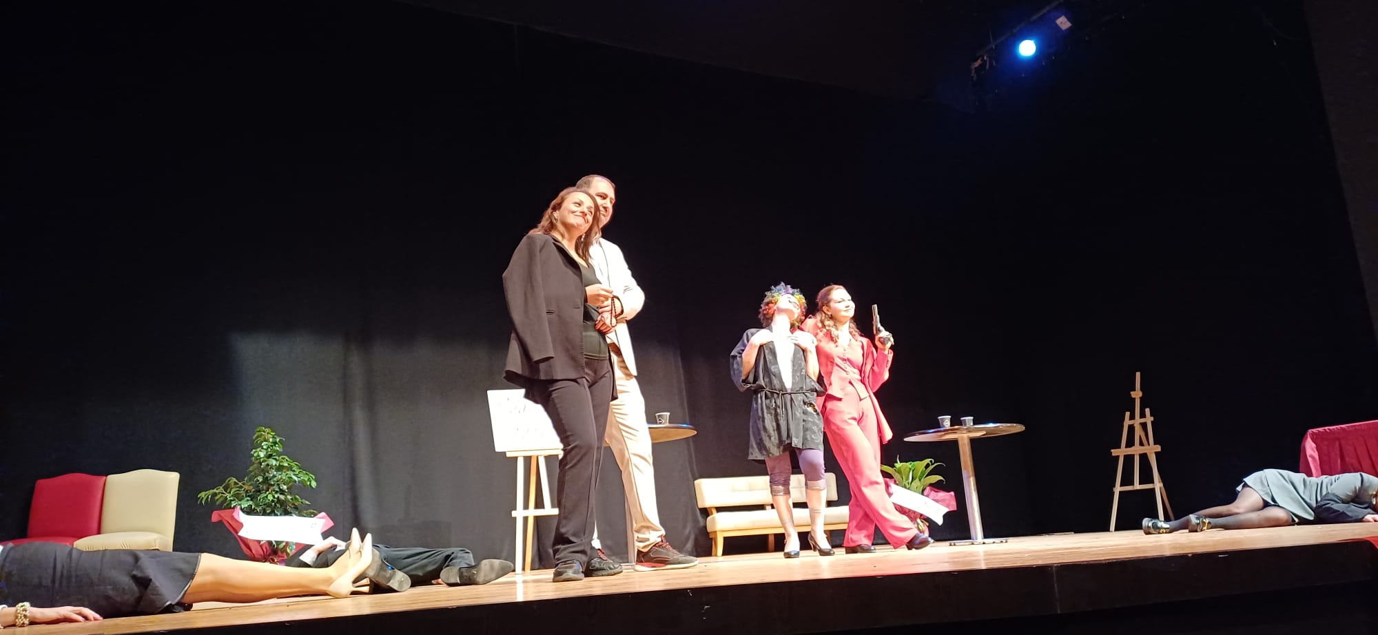 Eğitimcilerin sahnedeki profesyonelliği hayran bıraktı