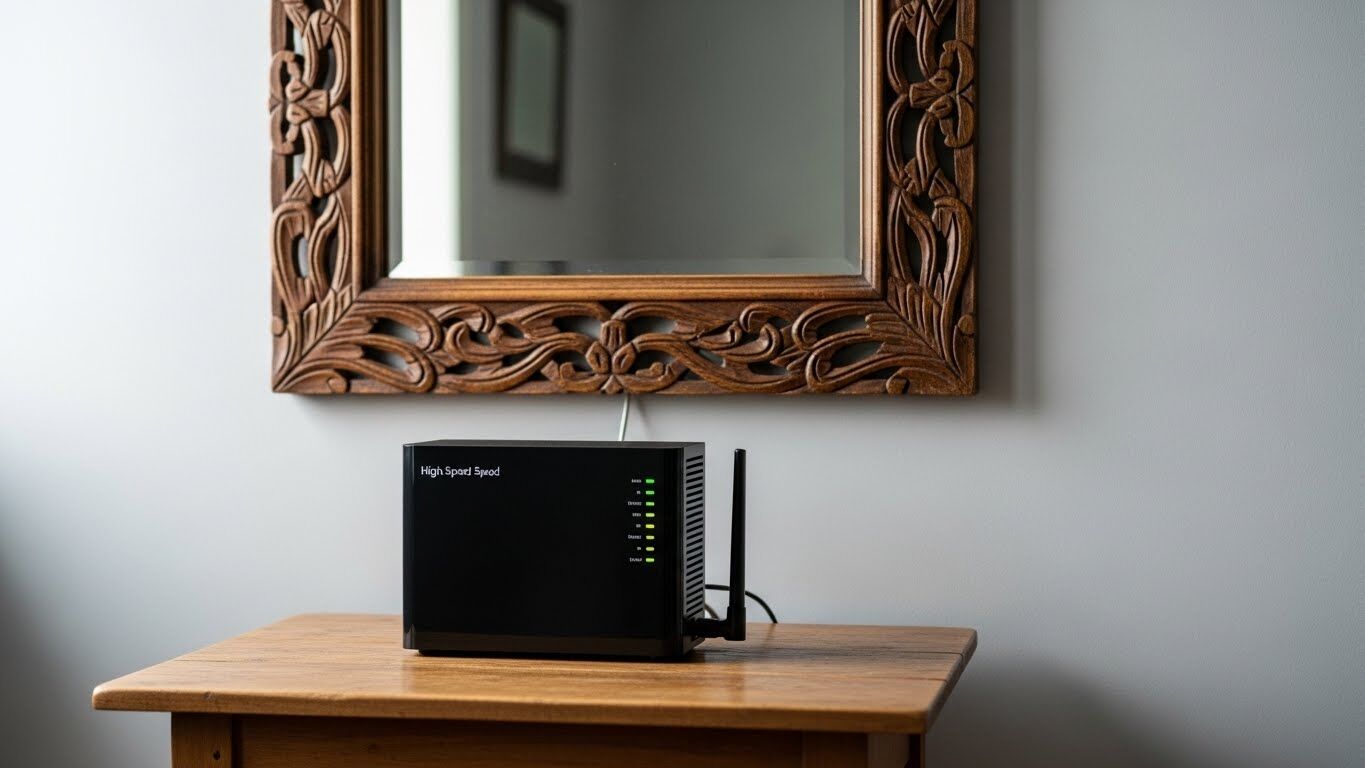 İnternet Hızının Gizli Düşmanı Modem Bu Eşyanın Yanındaysa Sinyal Yarı Yarıya Düşüyor