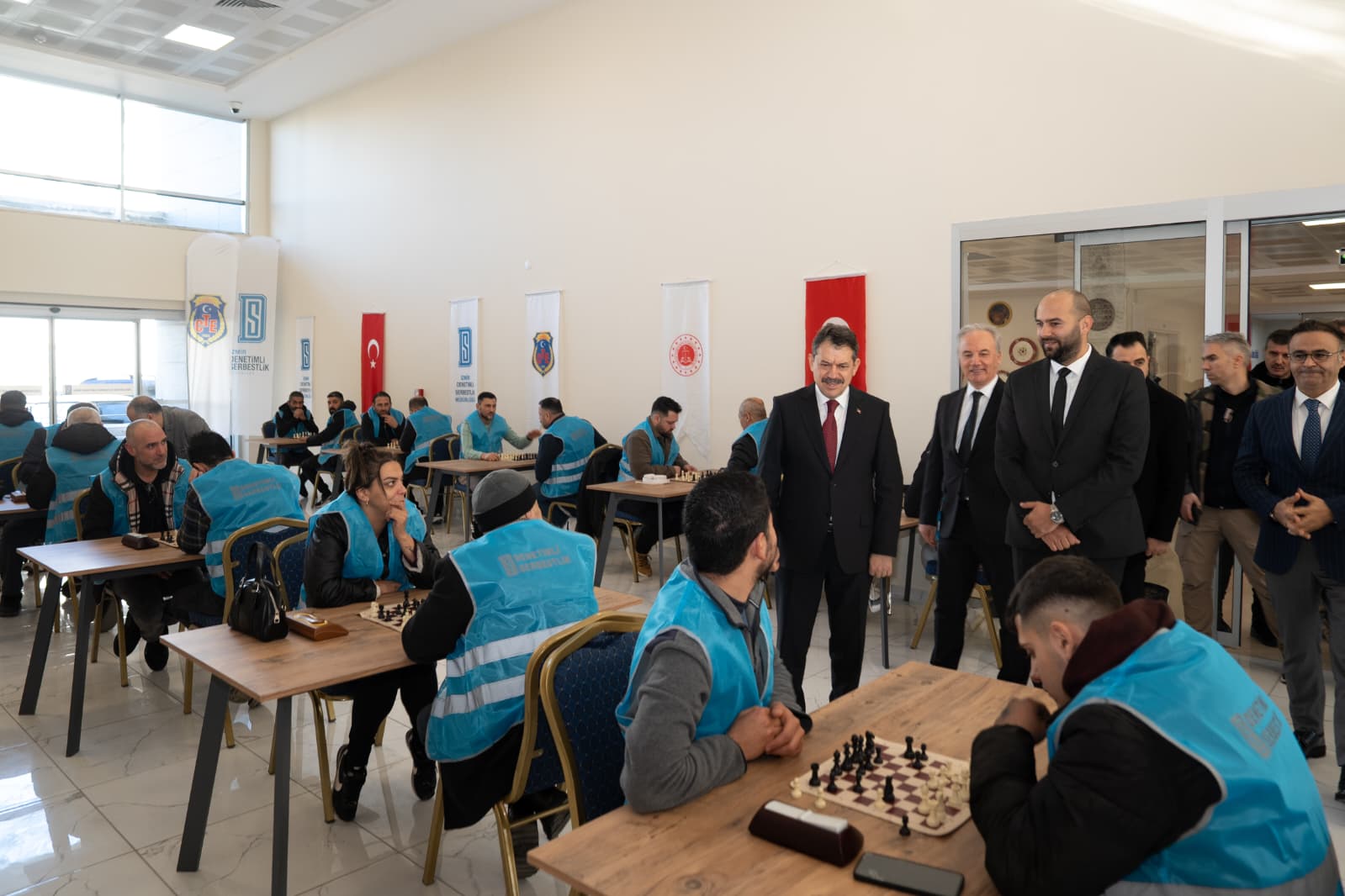 Zirve isimler protokol töreninde buluştu