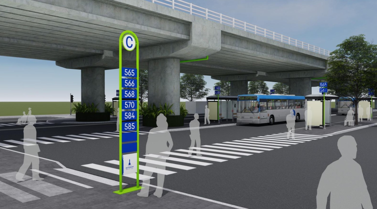 Ulaşım kesintisiz, yaya güvenliği öncelikli