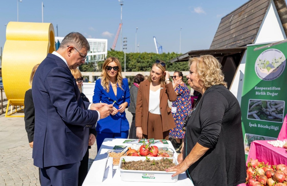 Kadınların gücü toprakla birleşti
