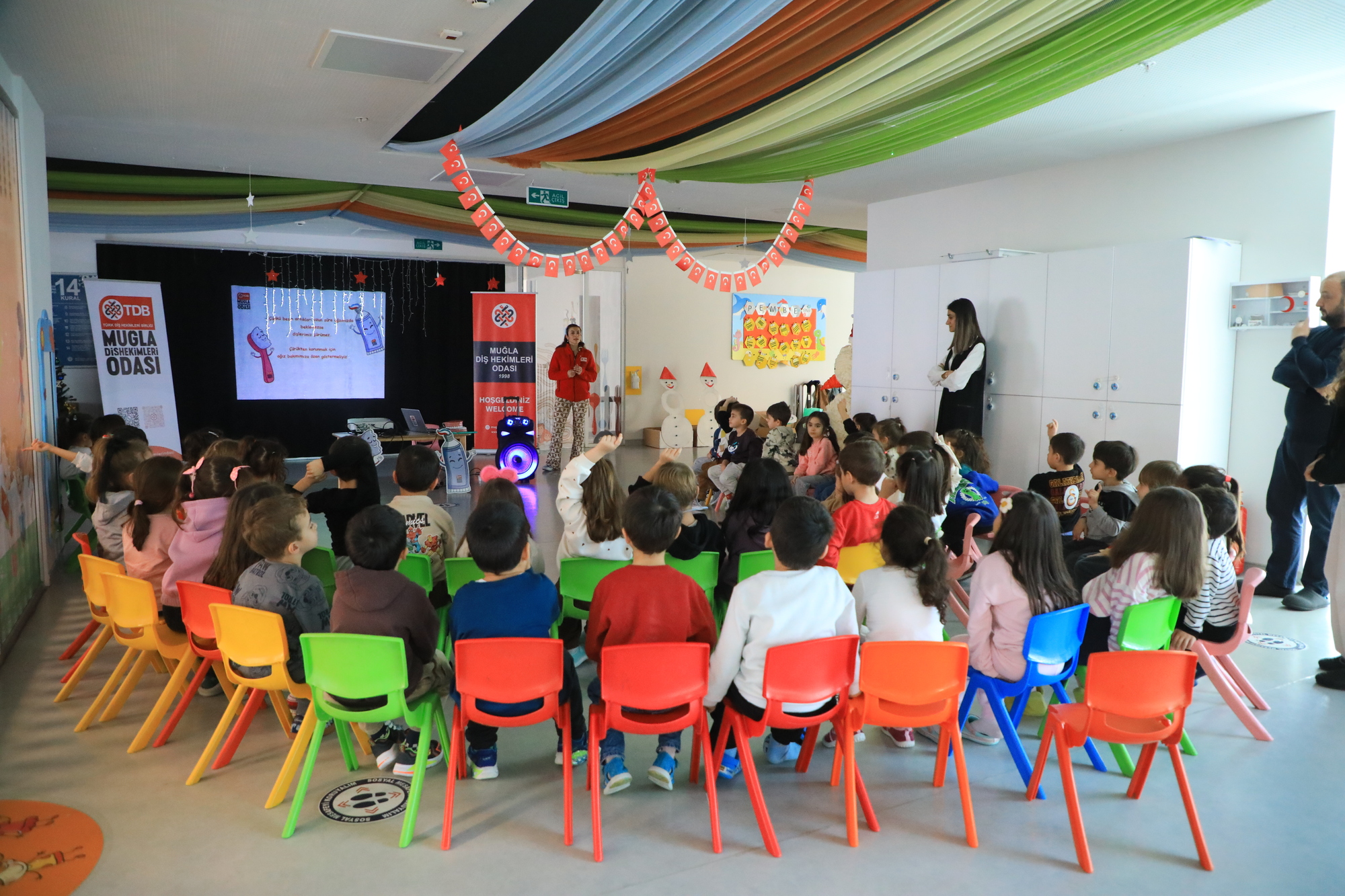 Miniklere Ağız Ve Diş Sağlığı Eğ