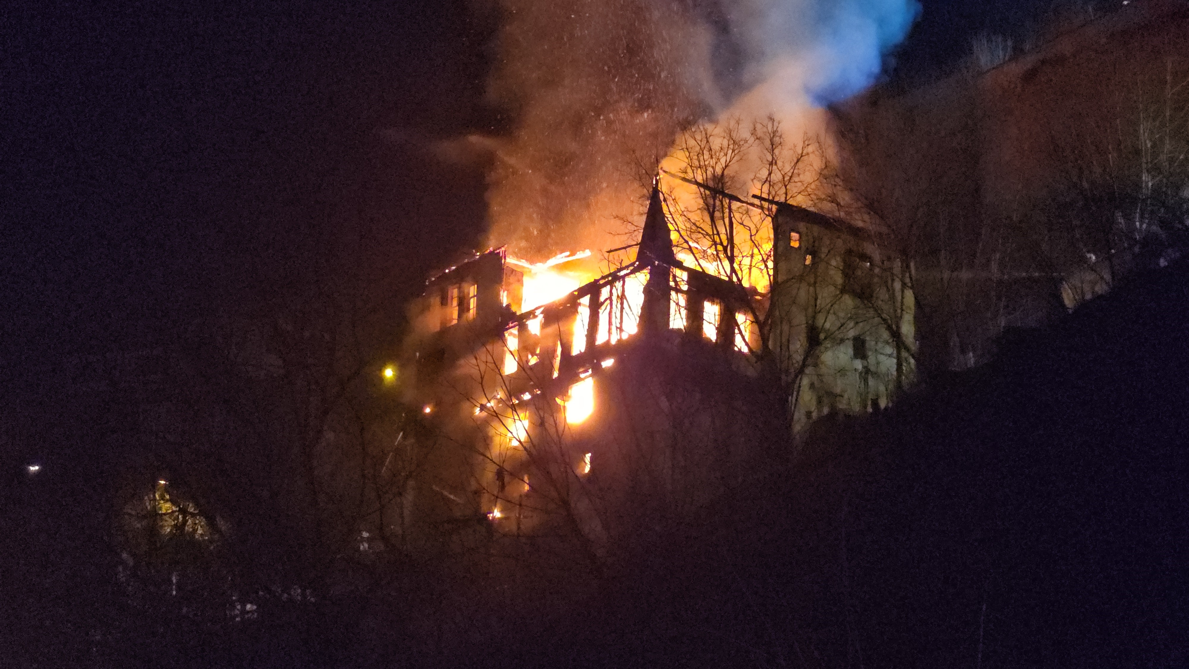 Safranbolu’da 200 Yıllık Konak Yandı