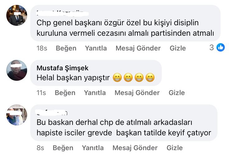 Sosyal medyada tepkiler çığ gibi