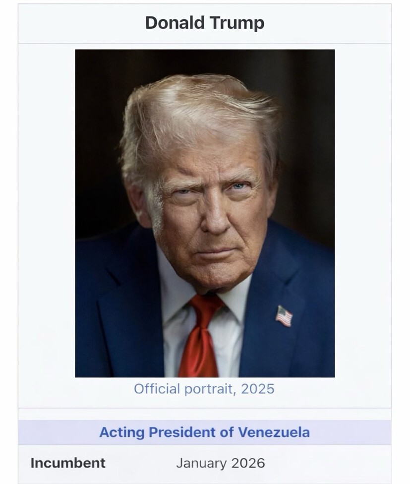 Trump Venuzuela Acting 2
