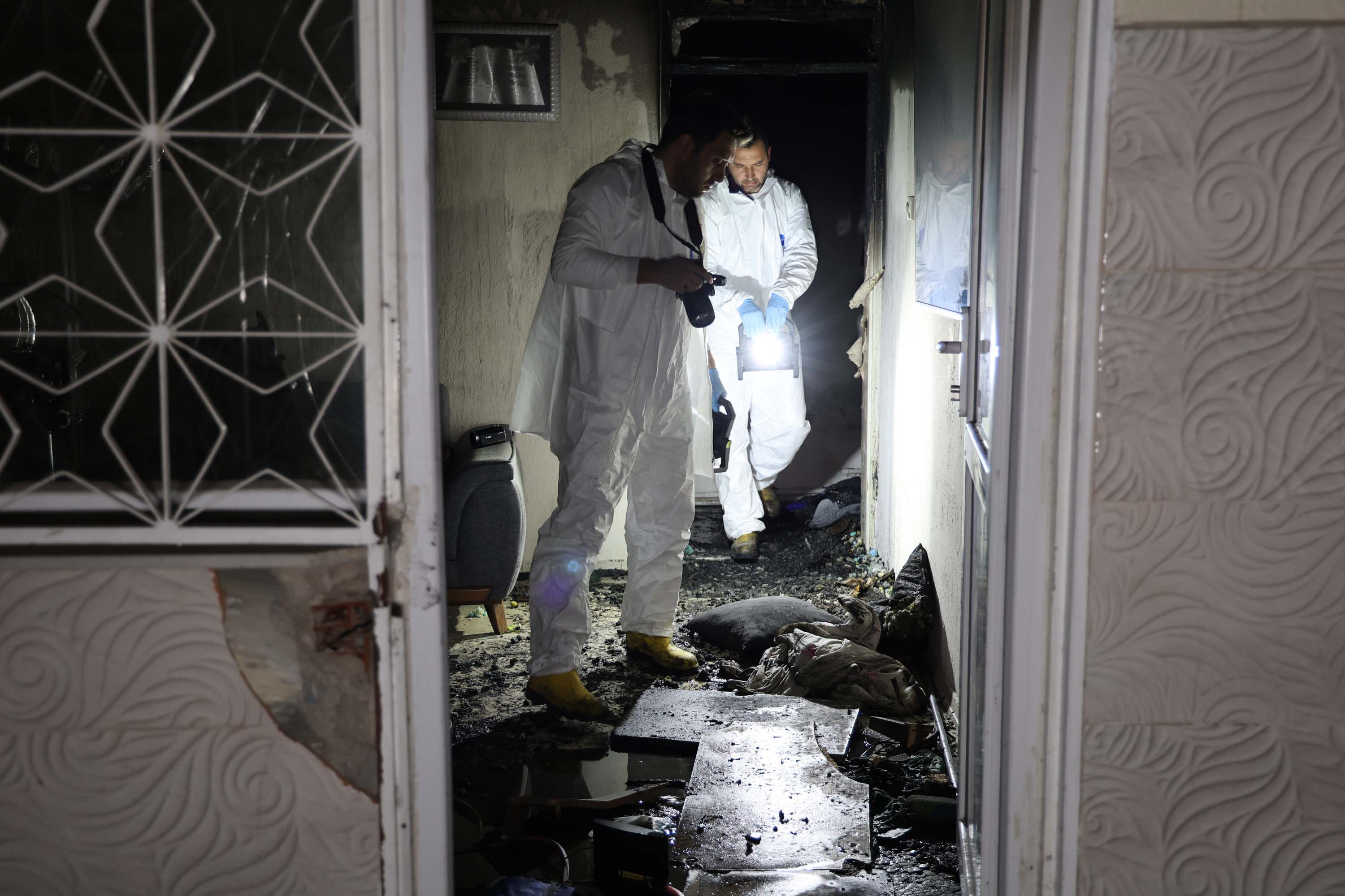 Yangın hızla yayılınca kurtarılamadı