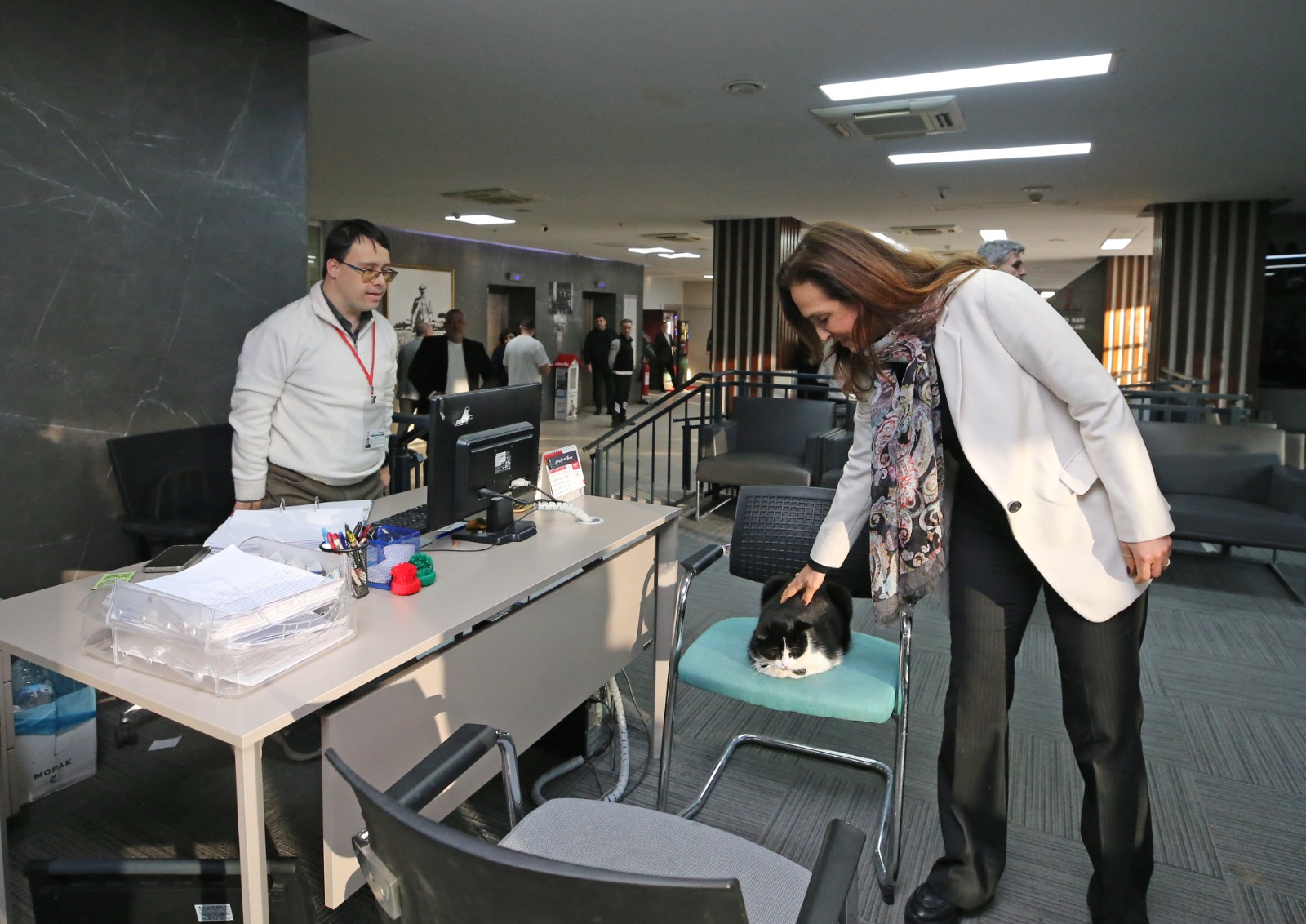 Başkan Ünsal Mesaiye Kapıda Başladı