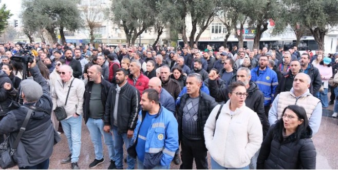 Buca Belediyesi emekçileri iş bıraktı