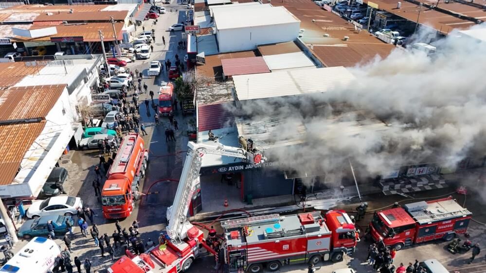 Buca Sanayi Sitesi Yangın