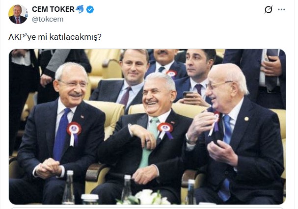 Cem Toker'in paylaşımı