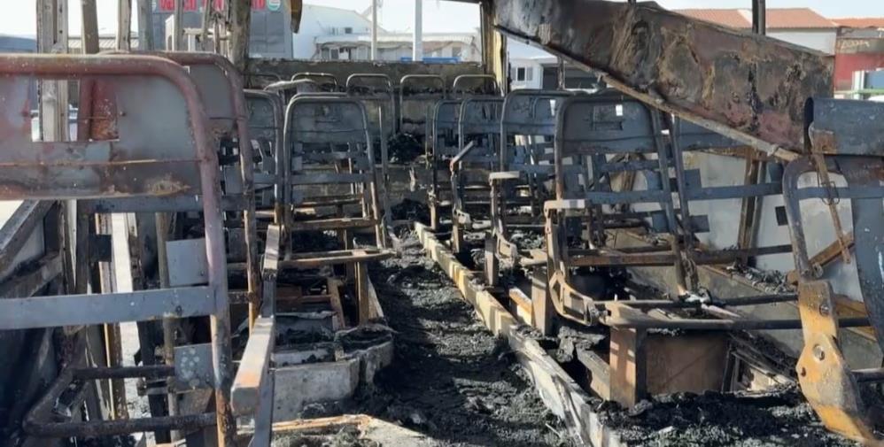 Çiğli Yanan Otobüs