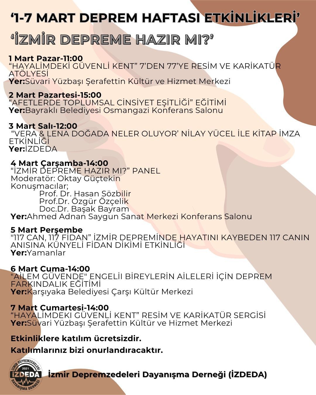 Deprem Haftası İzmir