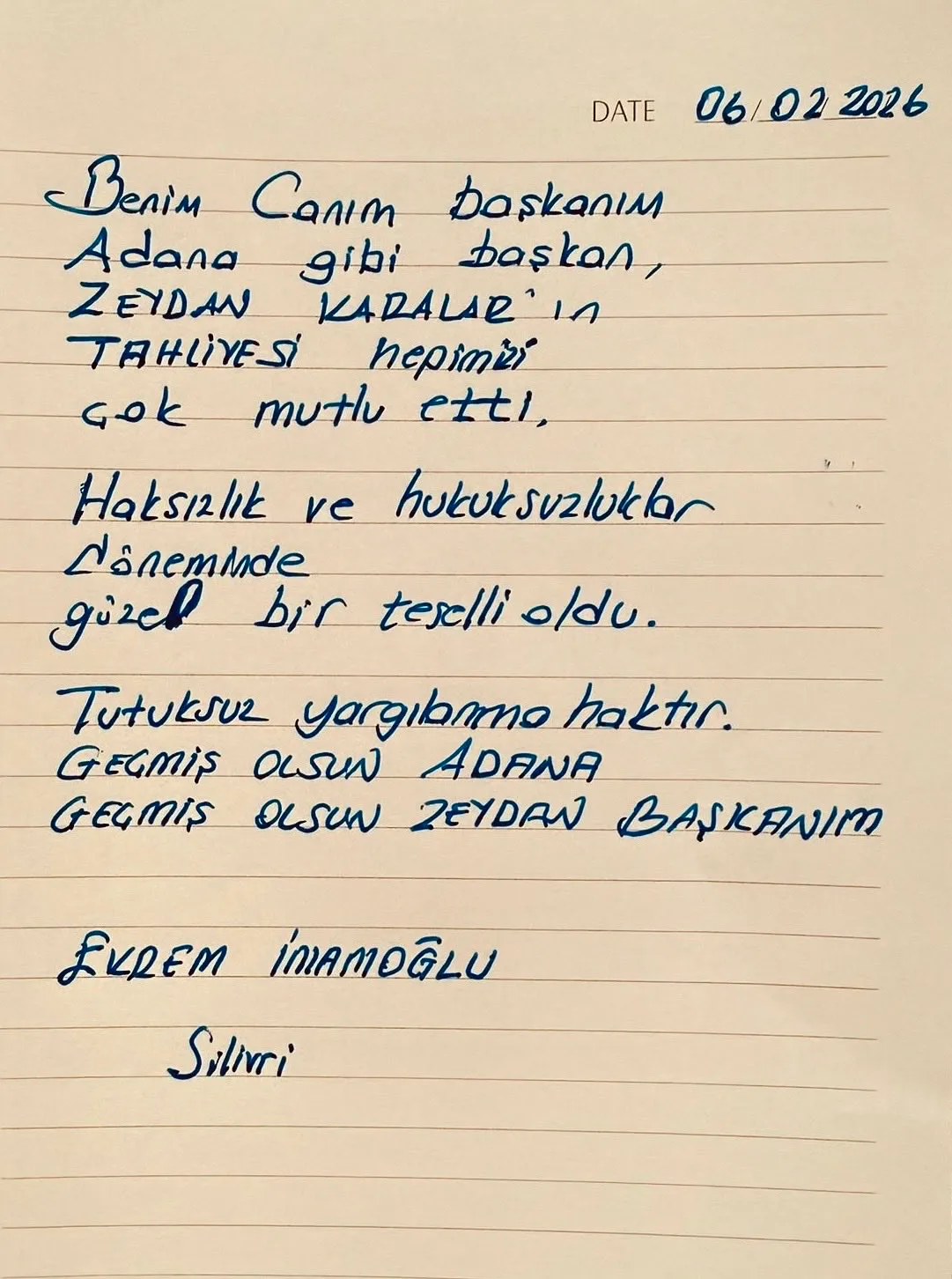 Imamoğlu Zeydan Karalar