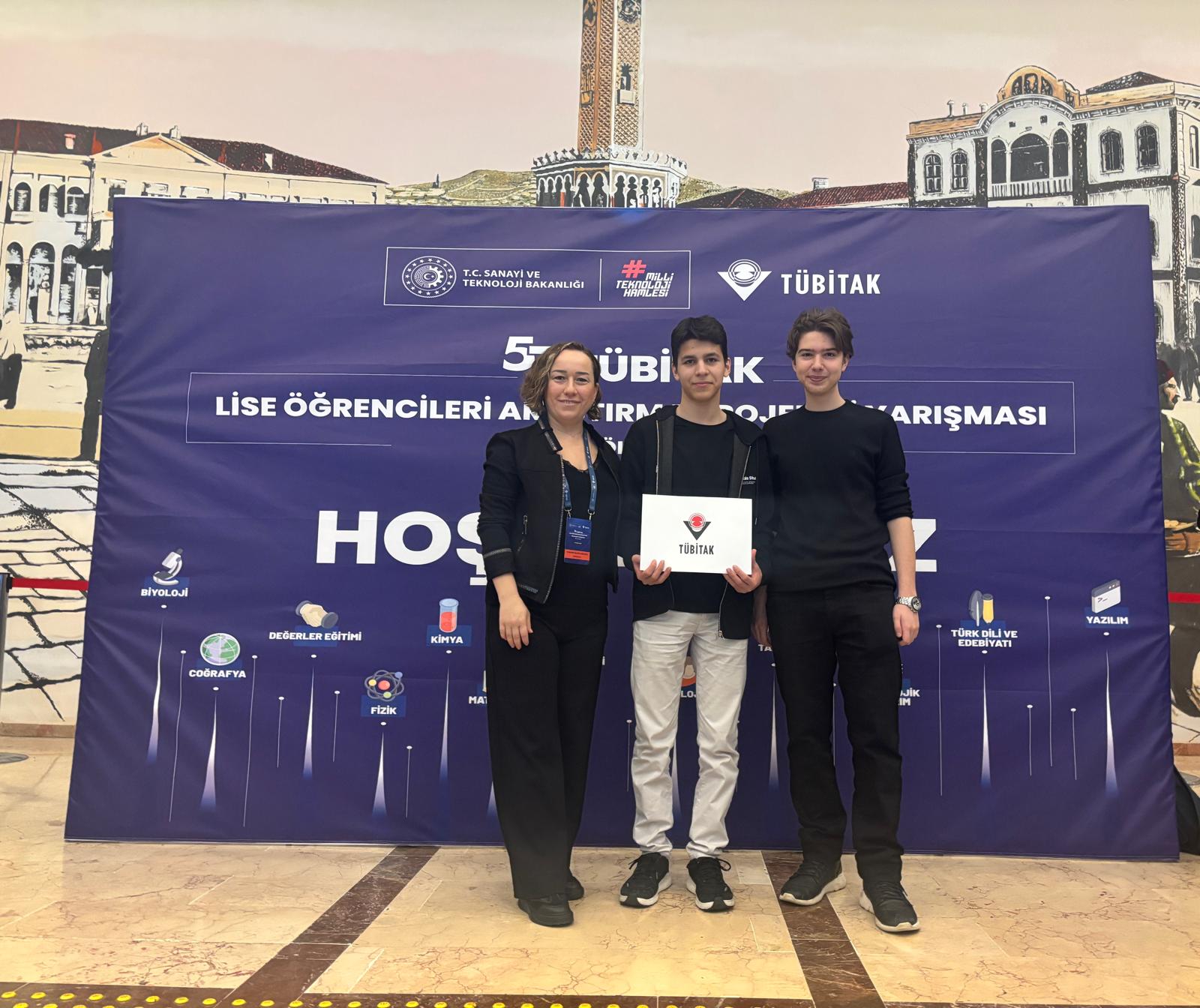 İtü Gvo İzmi̇r Tübi̇tak Bolge Bi̇ri̇nci̇si̇ Basari̇si̇ 1