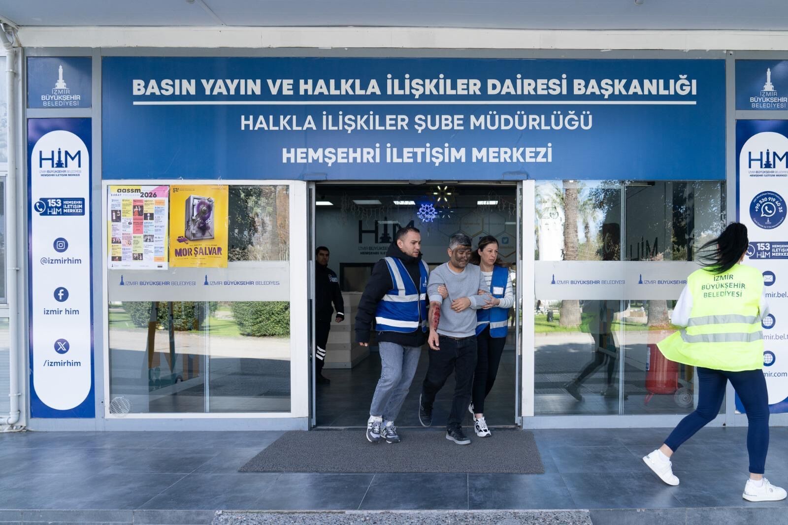 Izmir Büyükşehir’den Afet Tatbikatı