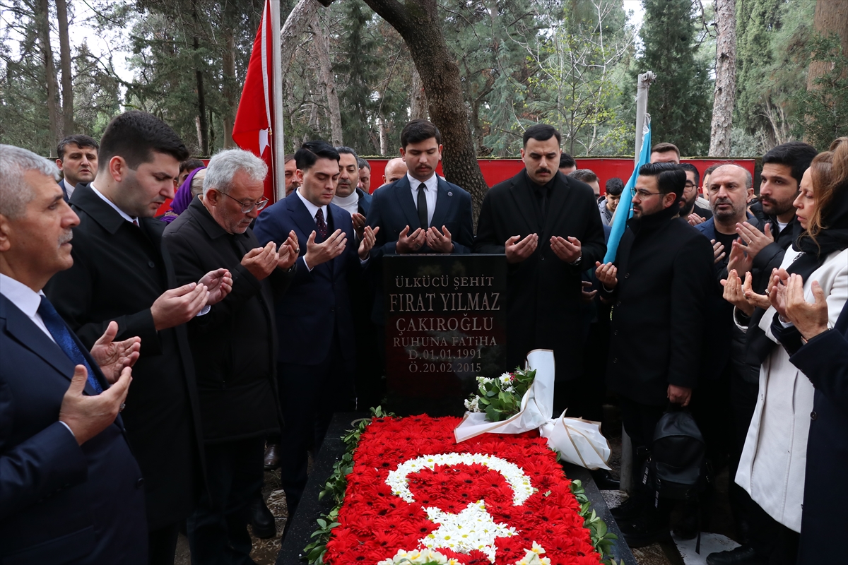 Pınarbaşı Mezarlığı’nda duygu dolu anma