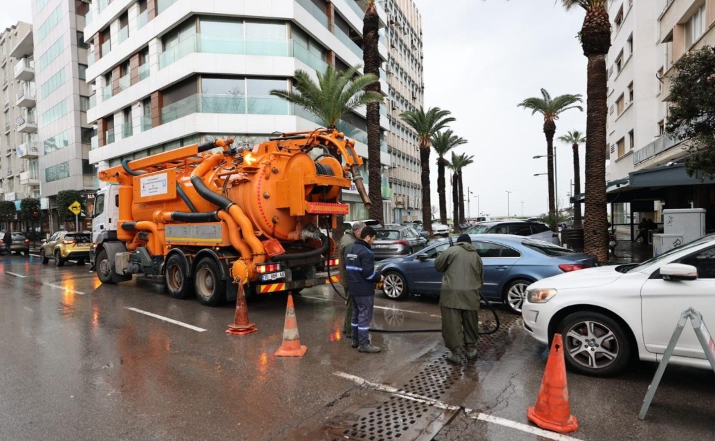 Metrekareye düşen yağış miktarı Narlıdere’de zirve yaptı