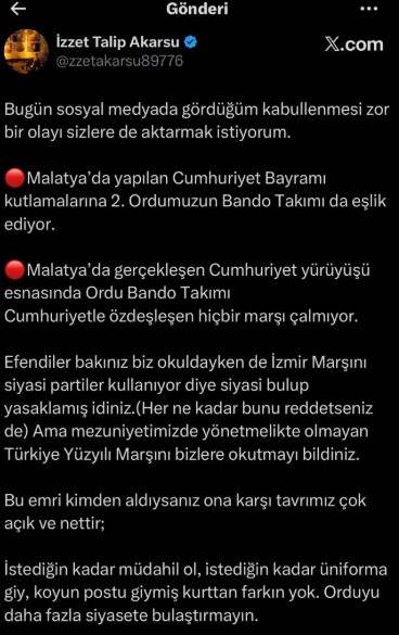 Akarsu'nun paylaşımı