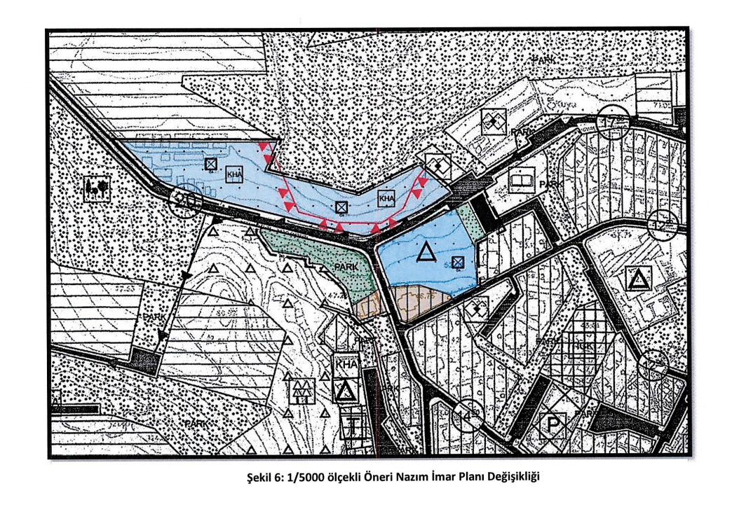 Nazım imar planında kullanım kararları değişti
