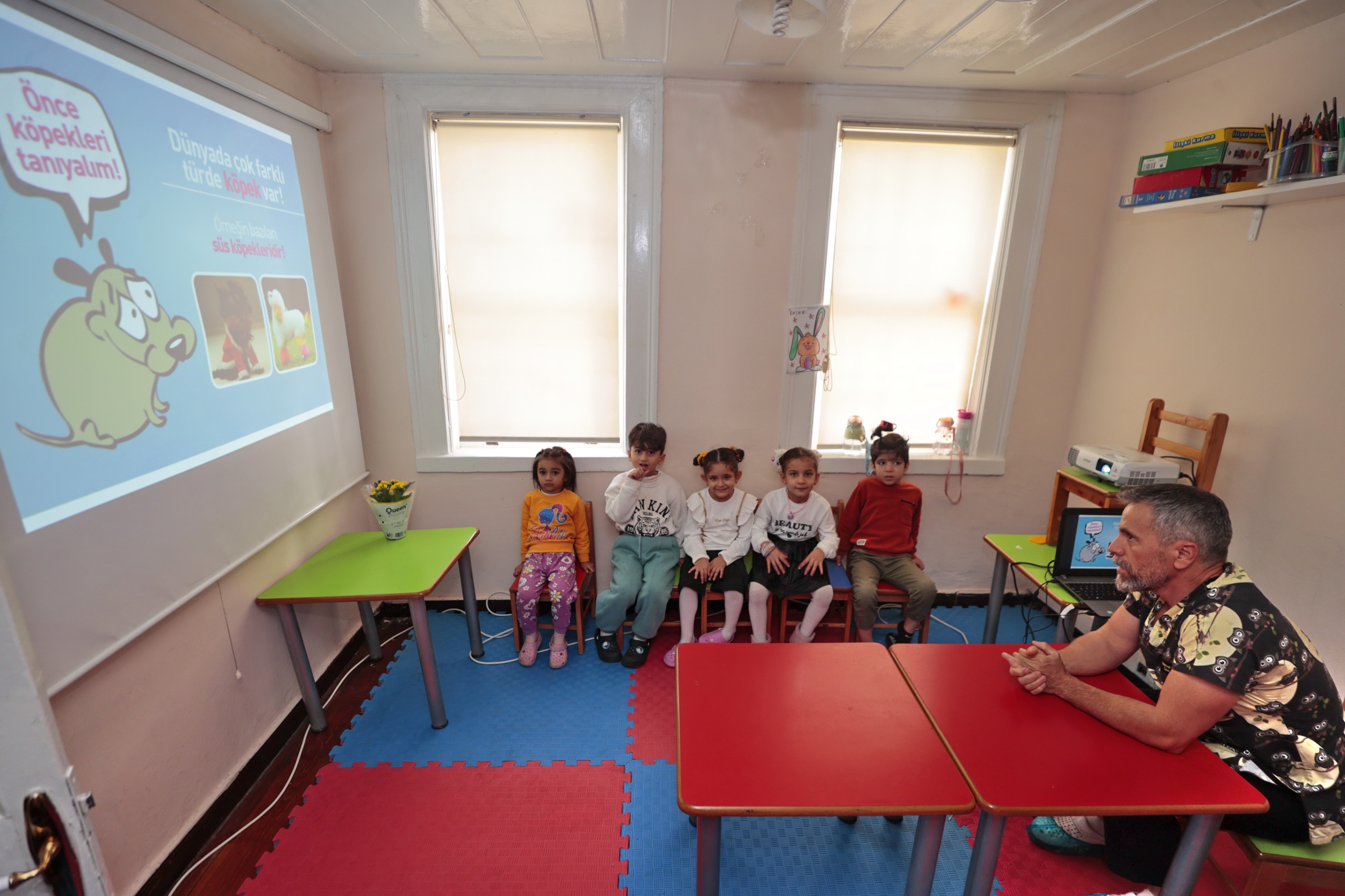 ‘Mutlu Çocuklar’a Hayvan Sevgisi Eğitimi (1)