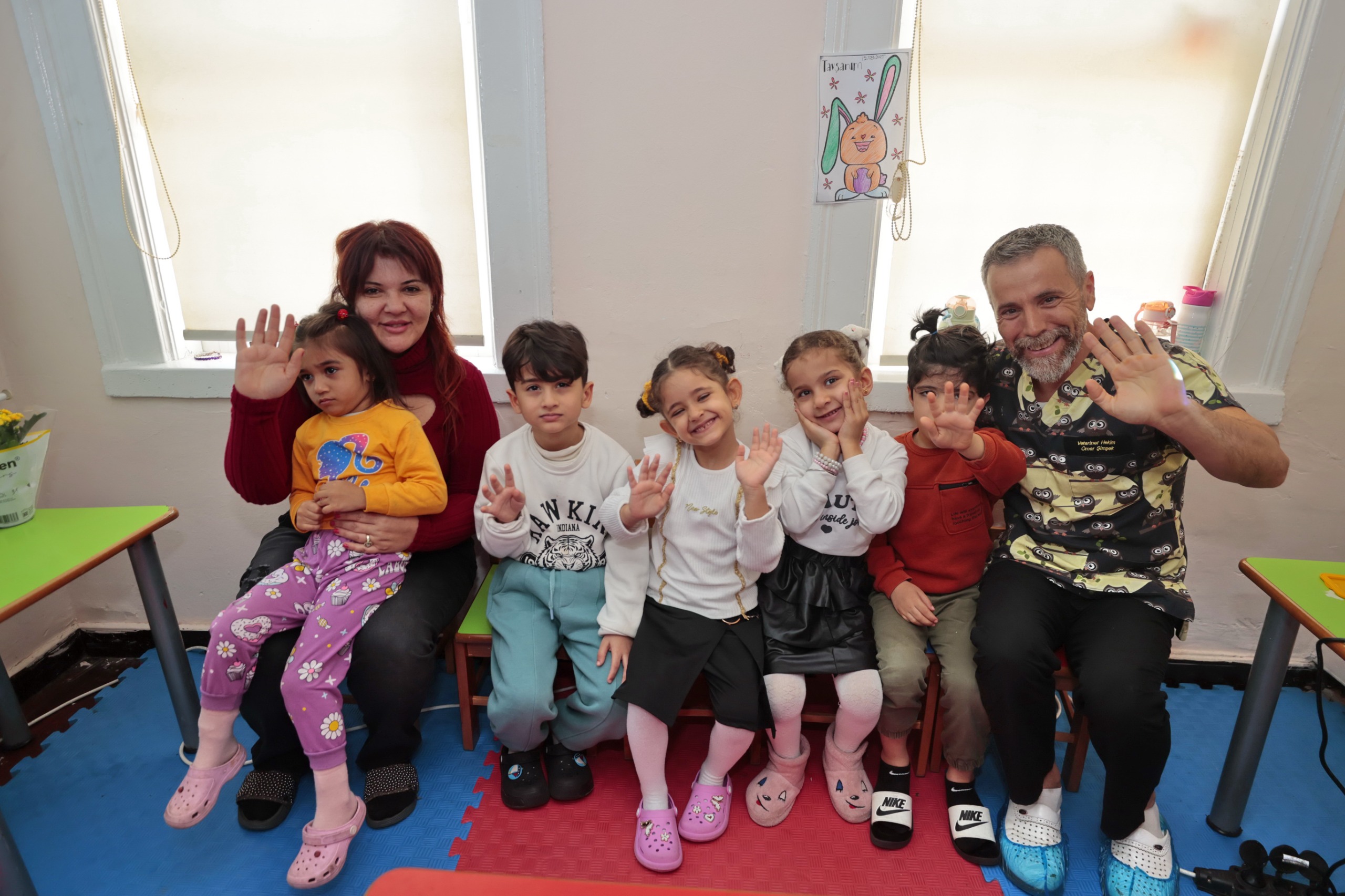 ‘Mutlu Çocuklar’a Hayvan Sevgisi Eğitimi (7)