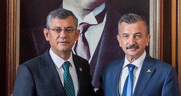 Özgür Özel ve Ercan Tatı