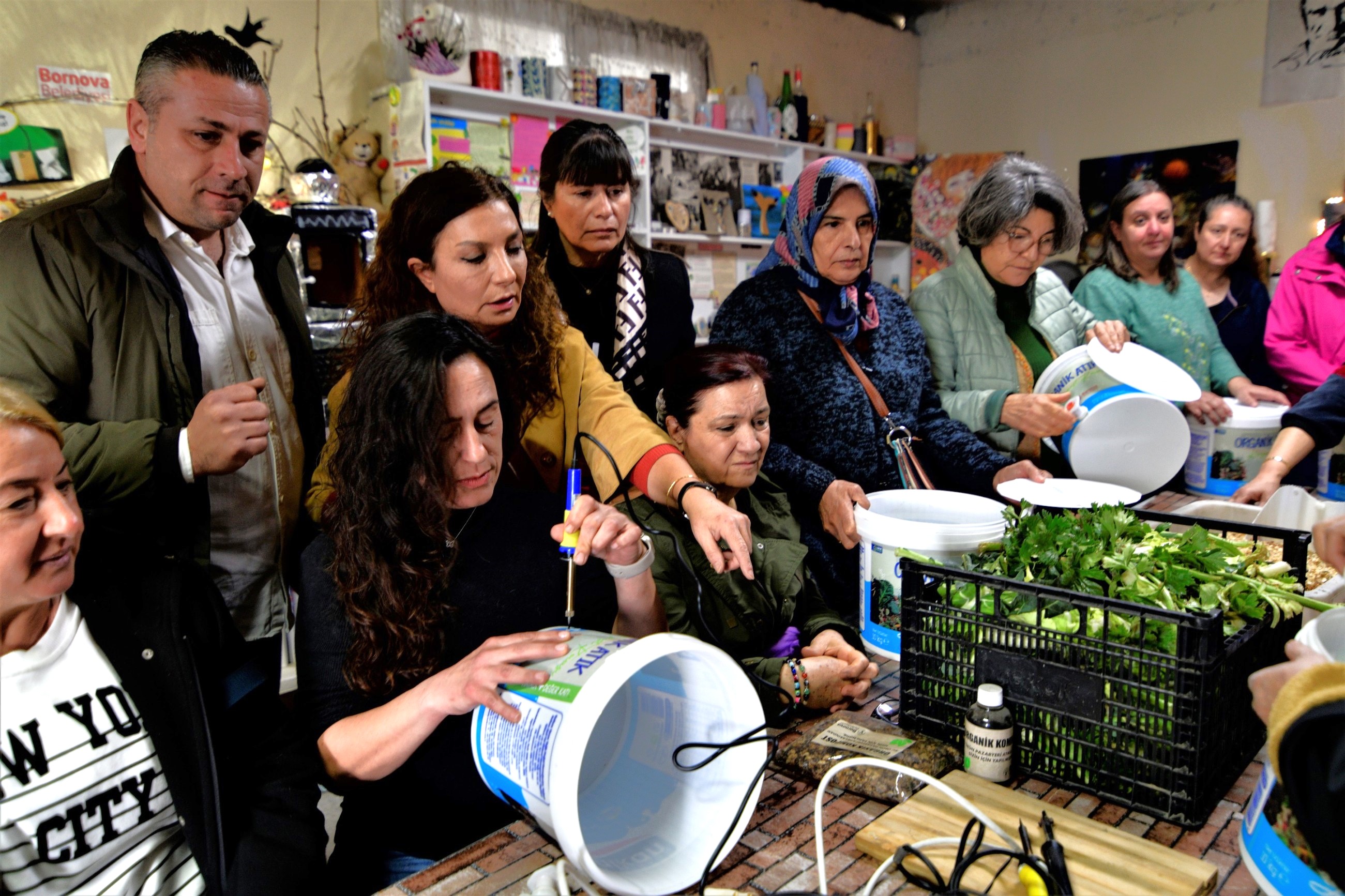 Pazar Atıkları Çöpe Gitmedi. Bornova’da Kompost Seferberliği1