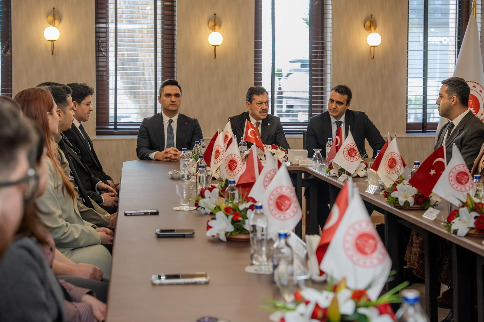 Adli görüşme odalarında nitelikli hizmet hedefi