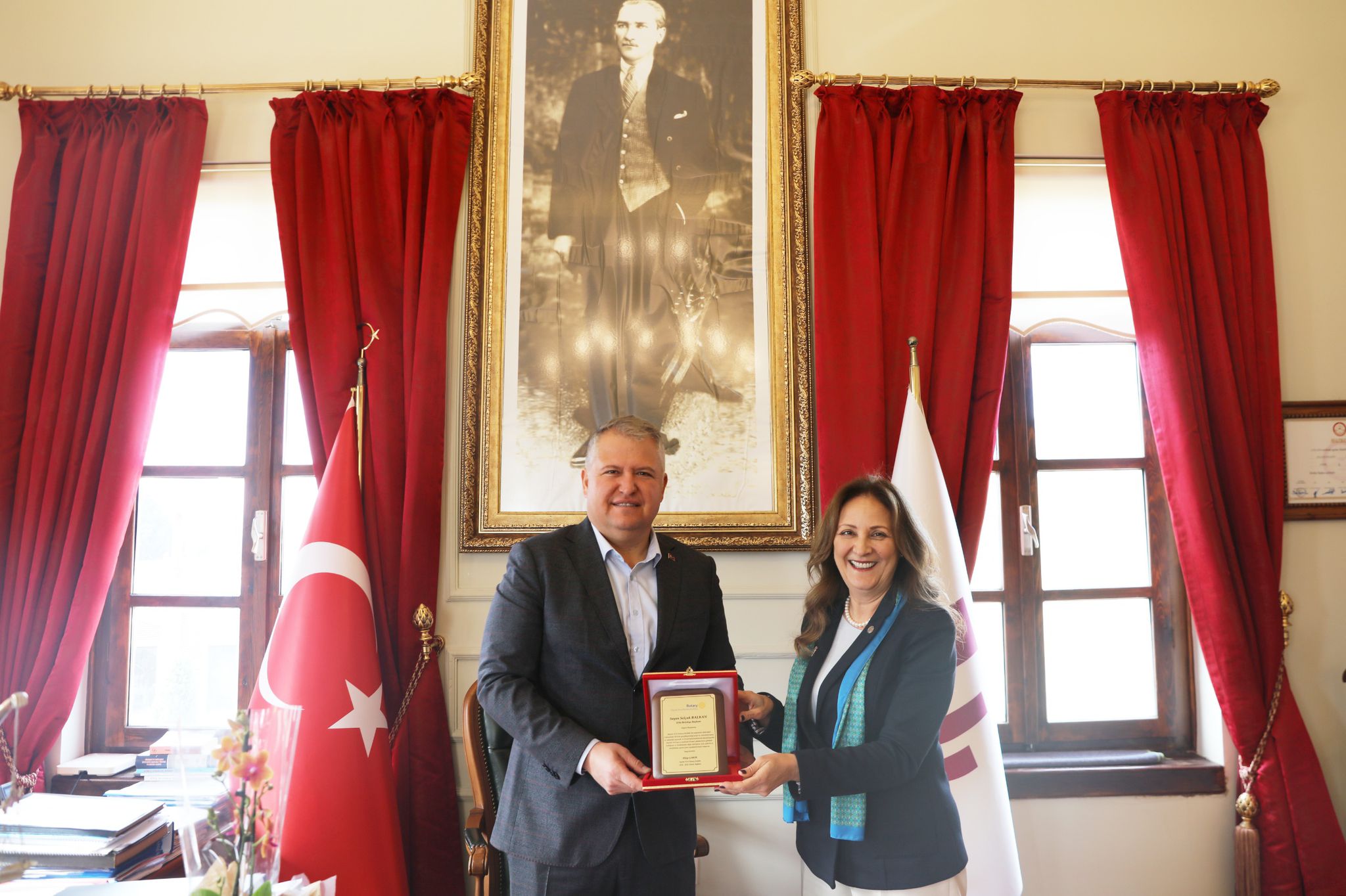 Urla’da Atatürk’ün Vasiyetine Sahip Çıkan Proje Zeytin Koleksiyon Bahçesi İçin Güç Birliği Foto 3