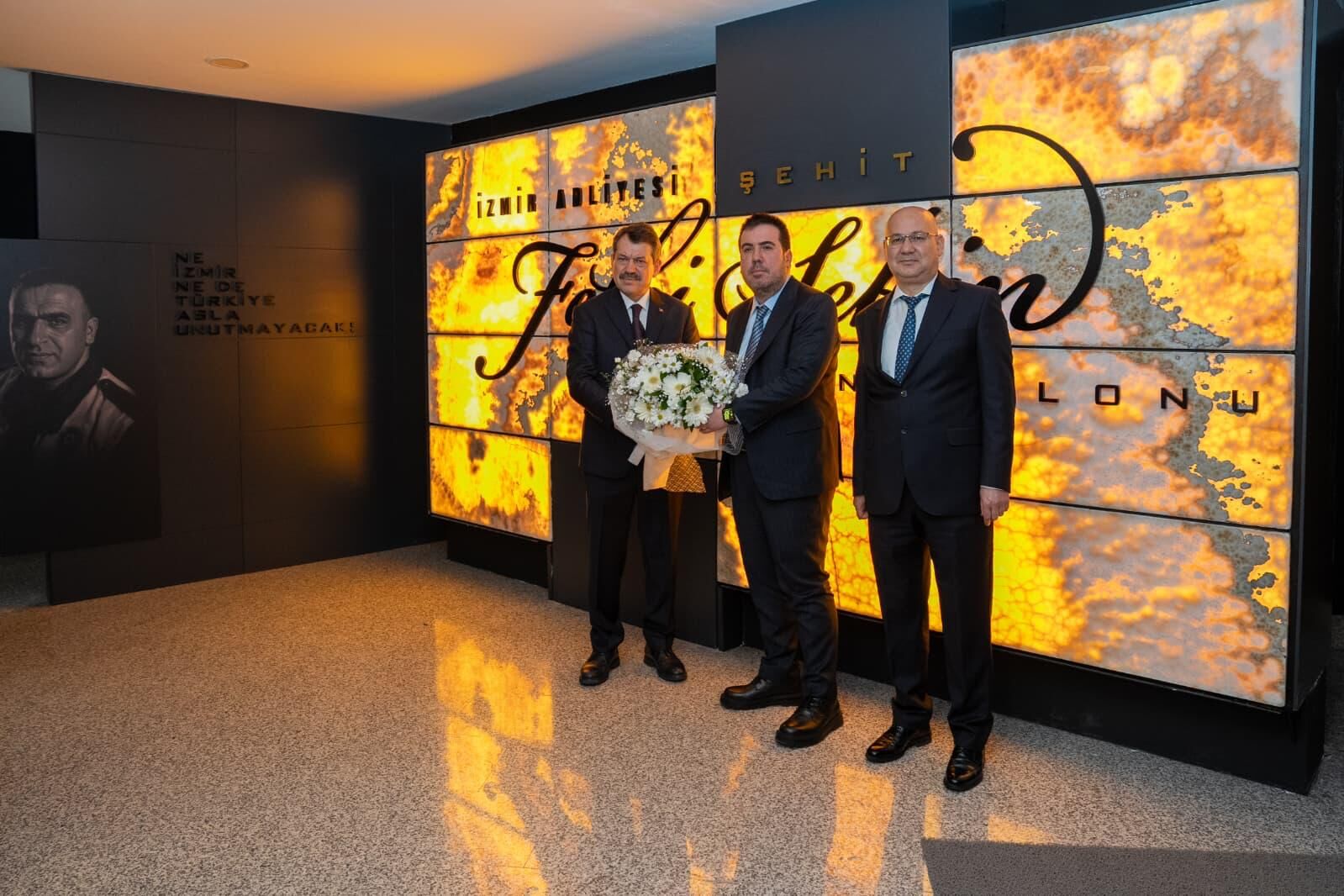 Başsavcı Ali Yeldan’dan protokol karşılaması