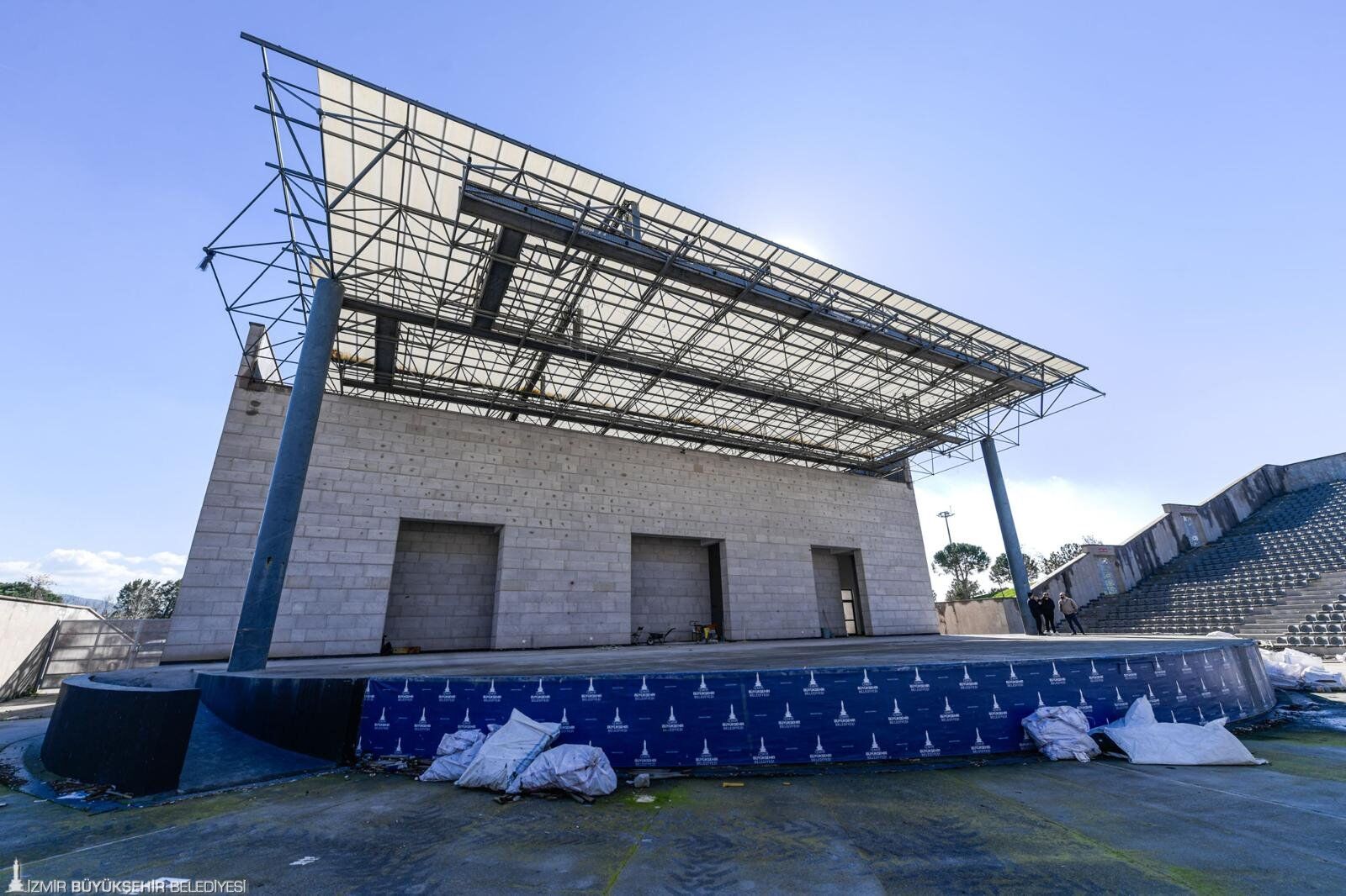 Aşık Veysel Amfi Tiyatro Tadilat 1