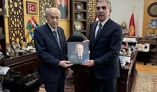 Devlet Bahçeli ve Eyyup Yıldız