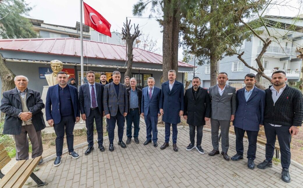 Muhtarlık ziyaretiyle sonlanan sıcak sohbet