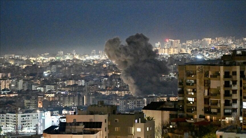 İsrail Beyrut'u vurdu