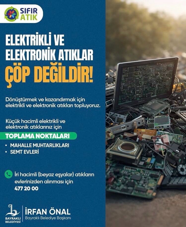 Beyaz eşyalar belediye güvencesiyle kapıdan alınıyor